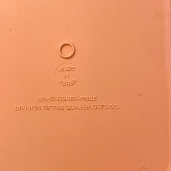 Vintage Fisher Price Fun with Food Hot Dog Lunch Set #2134 Complete - Picture 4 of 4